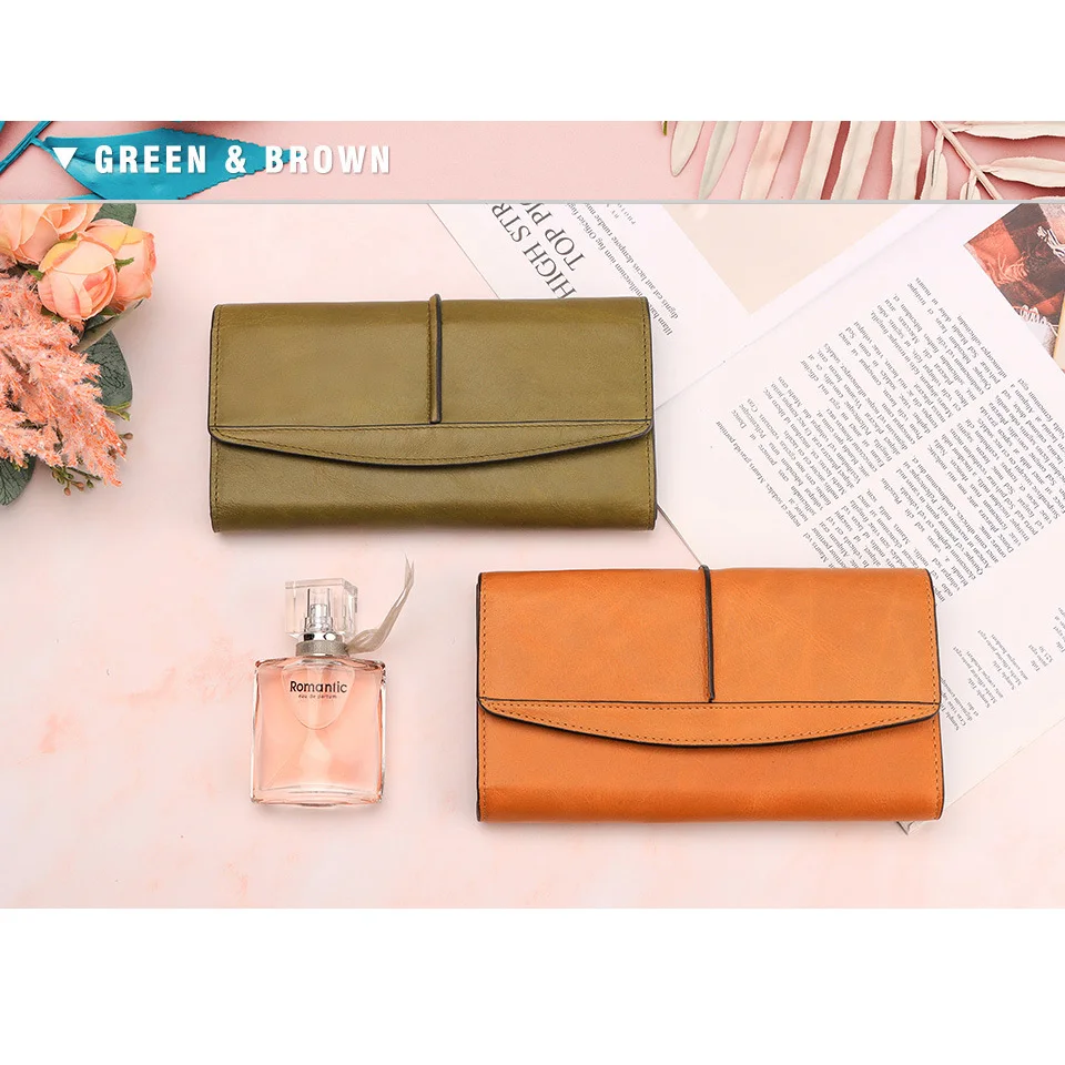 Women Genuine Leather Wallet Card Bag Fashion High quality Natural Cow Skin Leather For iPhone Phone Wallet High capacity Bag
Women Genuine Leather Wallet Card Bag Fashion High quality Natural Cow Skin Leather For iPhone Phone Wallet High capacity Bag