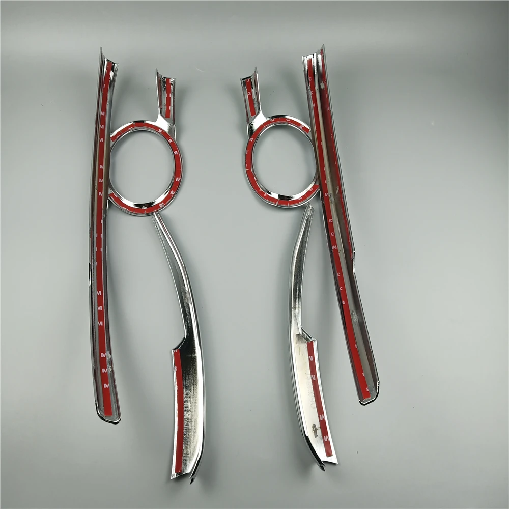 Chrome Front Fog Lamp Decoration Frame Trim Grille Grid Sticker Strips For Audi Q5 PLUS 2017 2018 Car Styling Auto Accessories
Chrome Front Fog Lamp Decoration Frame Trim Grille Grid Sticker Strips For Audi Q5 PLUS 2017 2018 Car Styling Auto Accessories
