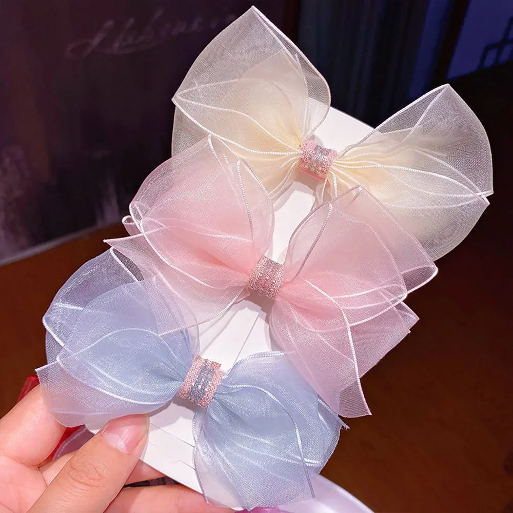 Bow-knot Hair Clip Korean Children Bow Hairpin Girls Net Yarn Hair Clips Cute Hairpin Duckbill Clip Hair Accessories
Bow-knot Hair Clip Korean Children Bow Hairpin Girls Net Yarn Hair Clips Cute Hairpin Duckbill Clip Hair Accessories