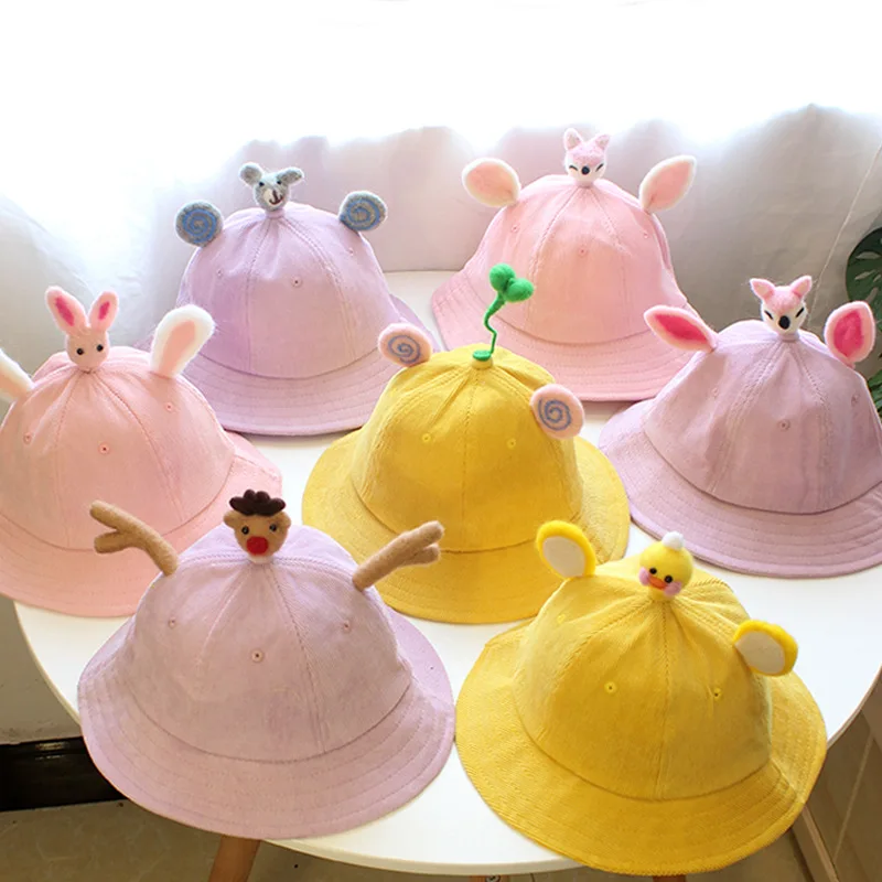 Cute Corduroy Baby Hats Spring Winter Kids Boys Girls Sun Hats Autumn Fisherman Hat Boys Girls Winter Warm Hats for 1-7 Year Old
Cute Corduroy Baby Hats Spring Winter Kids Boys Girls Sun Hats Autumn Fisherman Hat Boys Girls Winter Warm Hats for 1-7 Year Old
