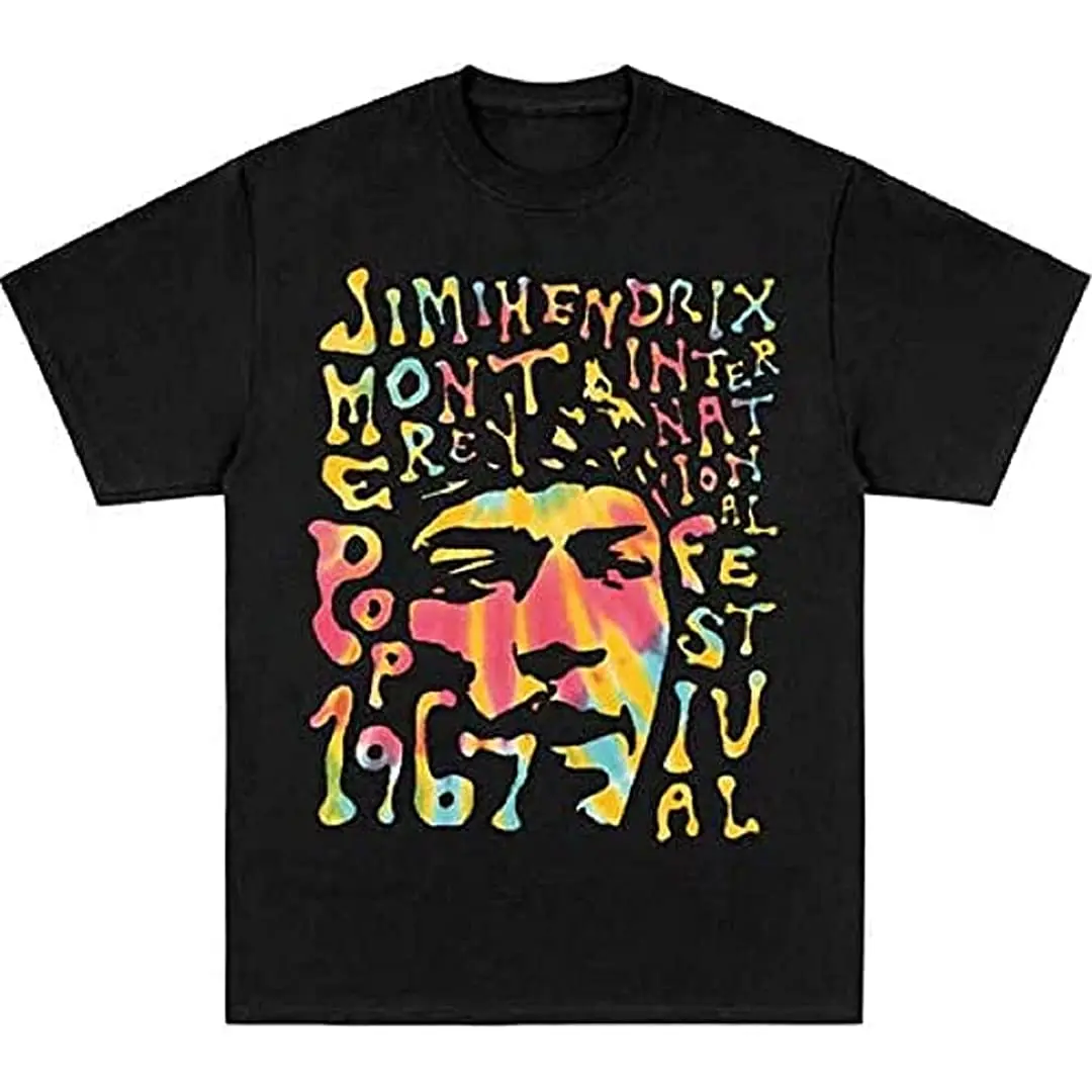 Jimi Hendrix Monterey Pop фестиваль 1967 психоделическая музыка футболка HEN1014
Jimi Hendrix Monterey Pop фестиваль 1967 психоделическая музыка футболка HEN1014