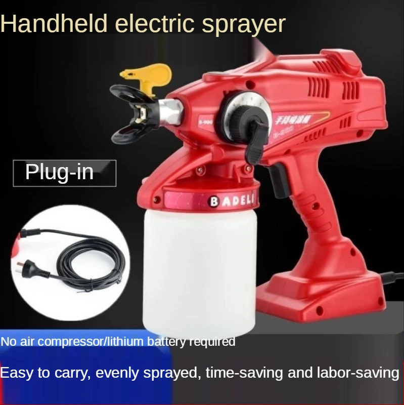 220V Hand-Held Spray Paint Paint Emulsion Paint Spray Paint Machine Spray Paint Tools Spray Can Spray Gun
220V Hand-Held Spray Paint Paint Emulsion Paint Spray Paint Machine Spray Paint Tools Spray Can Spray Gun
