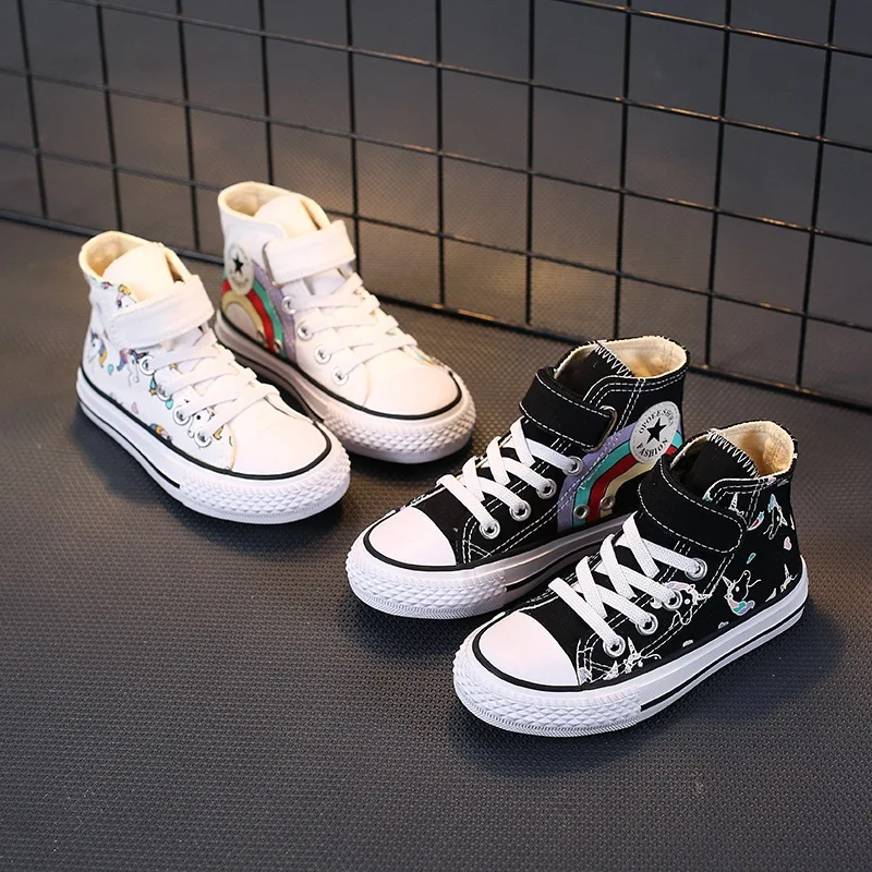 Canvas Children's Shoes Cartoon Graffiti Children's Sneakers Rainbow Casual Shoes for Girls Comfortable Kids Flats Tenis Infanti
Canvas Children's Shoes Cartoon Graffiti Children's Sneakers Rainbow Casual Shoes for Girls Comfortable Kids Flats Tenis Infanti