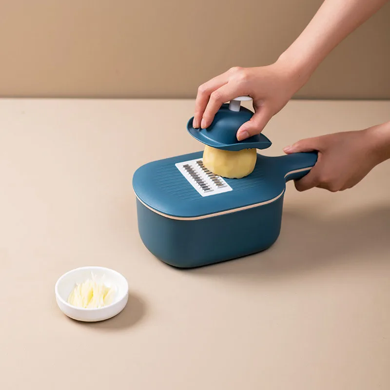 Household Vegetable Cutter Slicer Radish Shredded Potato Chips Kitchen Supplies Shredder Grater Kitchen Accessories 
Household Vegetable Cutter Slicer Radish Shredded Potato Chips Kitchen Supplies Shredder Grater Kitchen Accessories