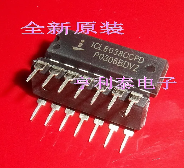 10 шт./лот ICL8038CCPD DIP-14 
10 шт./лот ICL8038CCPD DIP-14
