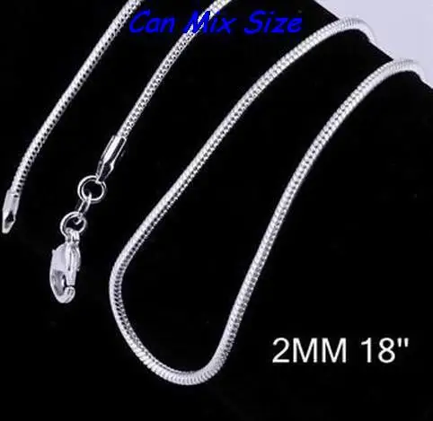 fh45dg free shipping 18 inch Silver plated Jewelry Link Snake Necklace Chains With Lobster Clasps For Pendant
fh45dg free shipping 18 inch Silver plated Jewelry Link Snake Necklace Chains With Lobster Clasps For Pendant