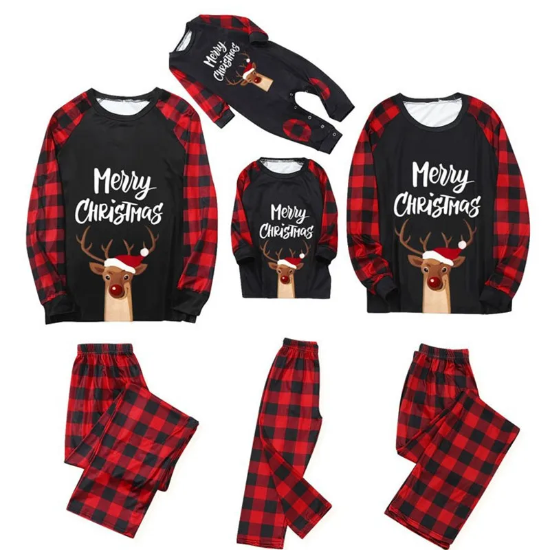 Christmas pajamas family clothing set cartoon adult children family matching clothes tops + pants Christmas pajamas pajamas set
Christmas pajamas family clothing set cartoon adult children family matching clothes tops + pants Christmas pajamas pajamas set