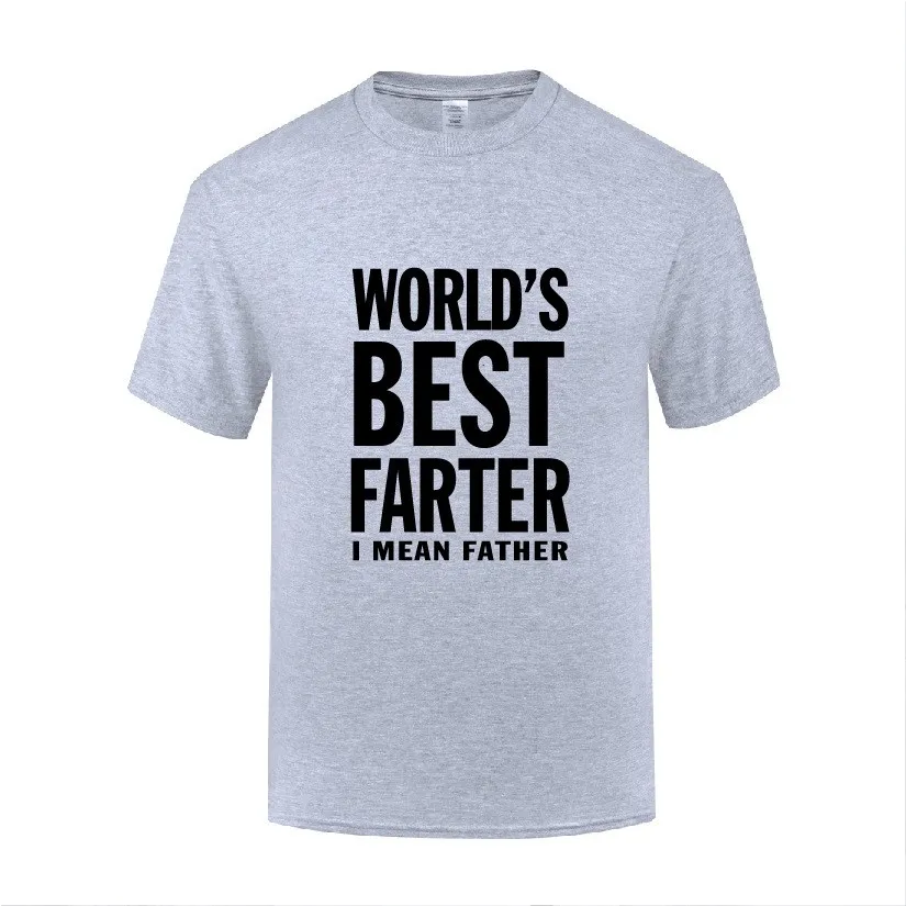 Funny World's Best Farter I Mean Father Cotton T Shirt Plus Size Men Crew Neck Summer Short Sleeve Tshirts Short Clothing
Funny World's Best Farter I Mean Father Cotton T Shirt Plus Size Men Crew Neck Summer Short Sleeve Tshirts Short Clothing
