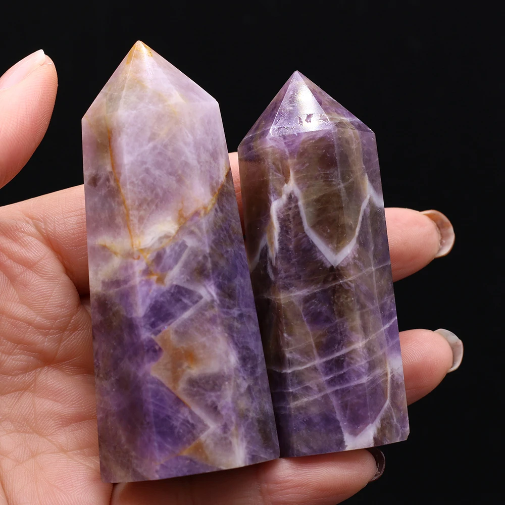 Natural Crystals Stone Furnishing Articles Amethyst Six Prism Rough Rock Reiki Healing Stone Home Decoration Gift
Natural Crystals Stone Furnishing Articles Amethyst Six Prism Rough Rock Reiki Healing Stone Home Decoration Gift
