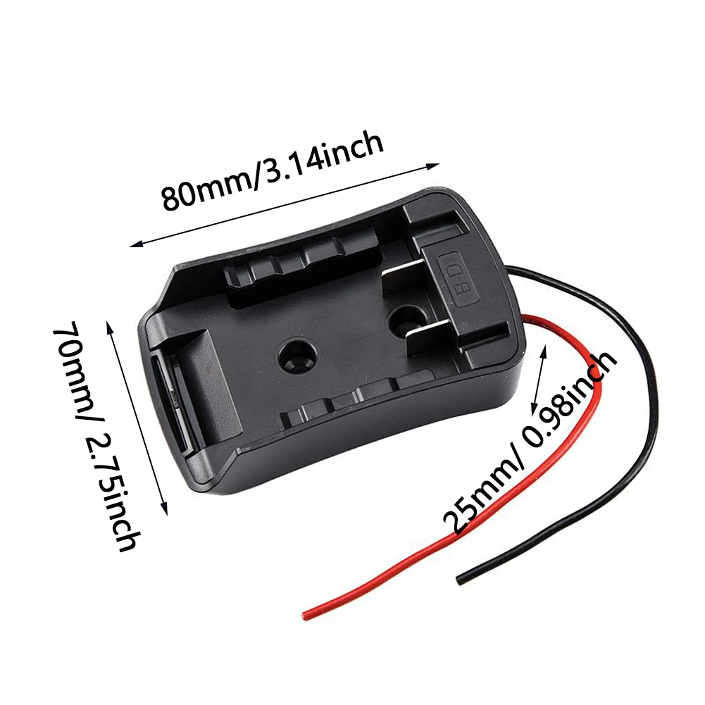 Battery Adapter Power Wheels Adaptor Dock Power Connector Holder Power Mount Battery Wheels Adaptor For Black&Decker 20V Battery
Battery Adapter Power Wheels Adaptor Dock Power Connector Holder Power Mount Battery Wheels Adaptor For Black&Decker 20V Battery