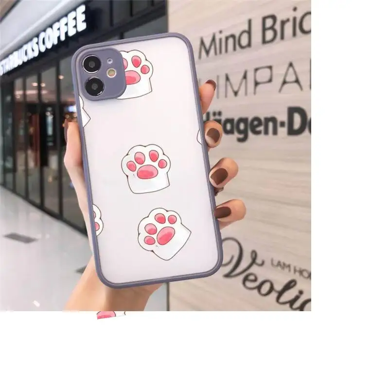 Cute kitten Phone Cases Matte transparent For Gray iPhone 12 Mini 11 Pro XR XS Max 7 8 Plus X Back Cover
Cute kitten Phone Cases Matte transparent For Gray iPhone 12 Mini 11 Pro XR XS Max 7 8 Plus X Back Cover