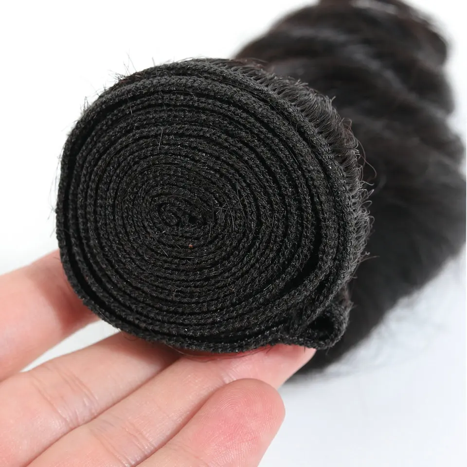 Emol Brazilian Loose Wave Bundles Hair Weave Extensions 100% Human Hair Bundles Non-Remy Hair 1 PC
Emol Brazilian Loose Wave Bundles Hair Weave Extensions 100% Human Hair Bundles Non-Remy Hair 1 PC