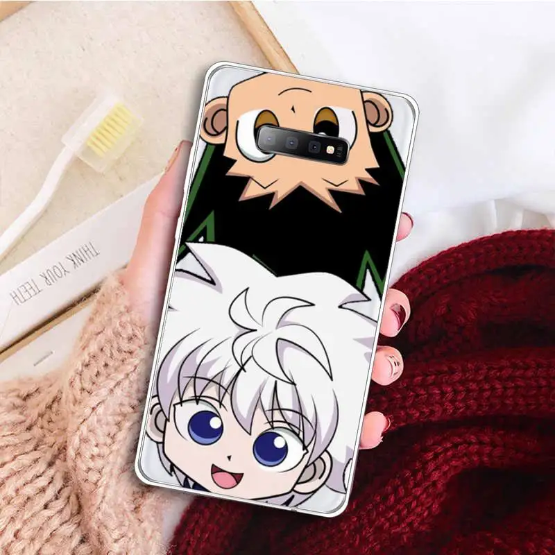 Gon Killua HUNTER x HUNTER HxH Phone Case Transparent for samsung A 21s 50 71 S 8 9 20 note 10 20 plus ultra
Gon Killua HUNTER x HUNTER HxH Phone Case Transparent for samsung A 21s 50 71 S 8 9 20 note 10 20 plus ultra