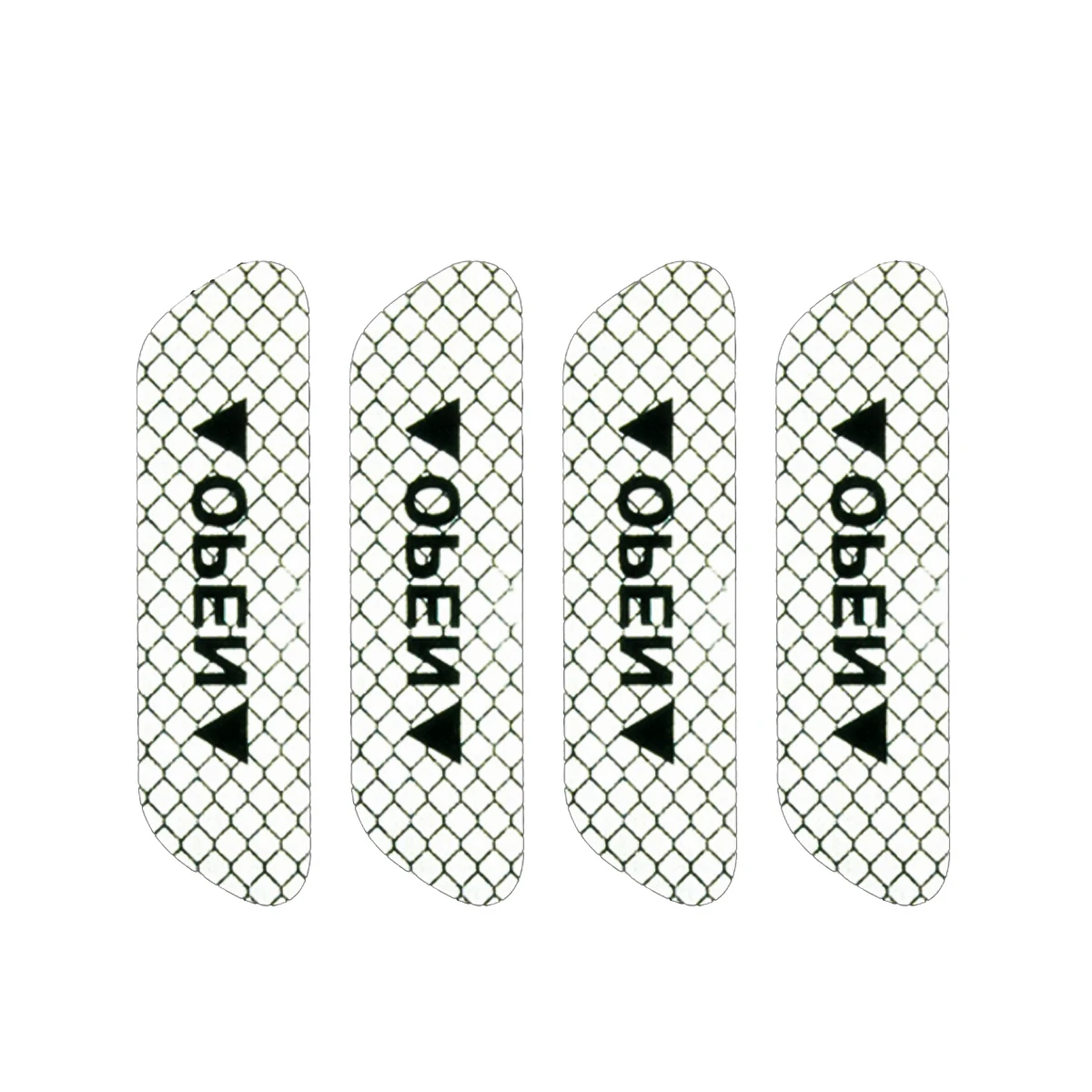 4pcs OPEN Car Door Stickers Auto Warning Mark Reflective Strip Tail Rear Reflective Tape for Driving Safety
4pcs OPEN Car Door Stickers Auto Warning Mark Reflective Strip Tail Rear Reflective Tape for Driving Safety