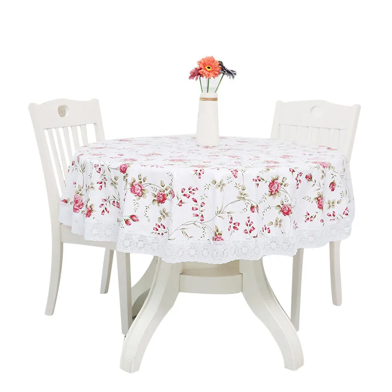 PVC Lace Round Tablecloth Flower Printed Table Cover for Event Wedding Party Waterproof Oilproof Banquet Table Cover
PVC Lace Round Tablecloth Flower Printed Table Cover for Event Wedding Party Waterproof Oilproof Banquet Table Cover