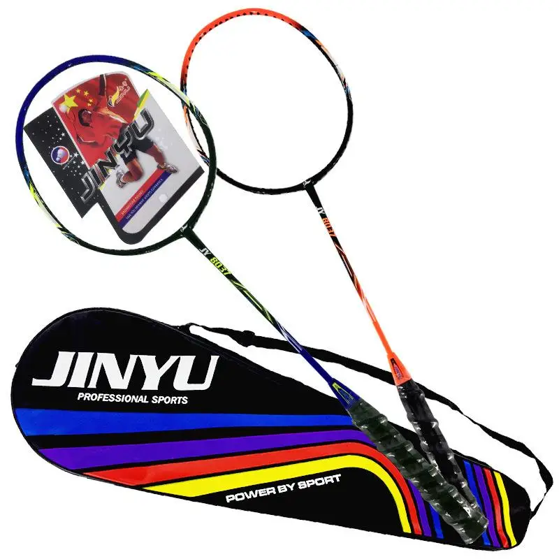 2pcs New Professional Carbon Composite Badminton Rackets Training Racquet Speed Sports With Bags For Adult -40
2pcs New Professional Carbon Composite Badminton Rackets Training Racquet Speed Sports With Bags For Adult -40