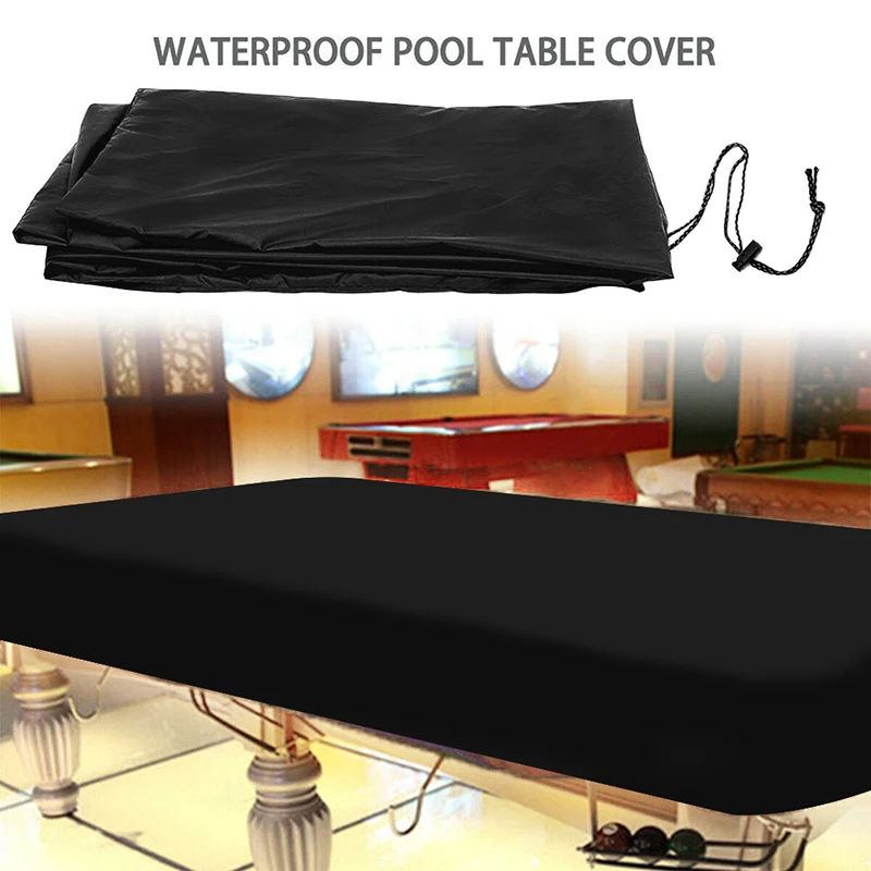 285*158*20cm Billiard Table Cover Pool Snooker Dust Cover Furniture Waterproof Cover 210D Oxford Cloth Cover
285*158*20cm Billiard Table Cover Pool Snooker Dust Cover Furniture Waterproof Cover 210D Oxford Cloth Cover