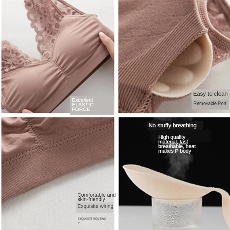 Sexy v top lace Bras For Women Brassiere push up padded bra nylon seamless comfortable bralette gorge femme top Bra
Sexy v top lace Bras For Women Brassiere push up padded bra nylon seamless comfortable bralette gorge femme top Bra