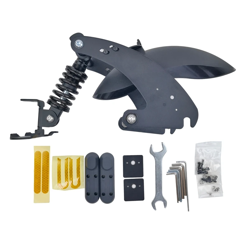 Electric Scooter Rear Shock Absorber Aluminum Rear Suspension Fork Kit for Ninebot Max G30 Modified Accessories
Electric Scooter Rear Shock Absorber Aluminum Rear Suspension Fork Kit for Ninebot Max G30 Modified Accessories