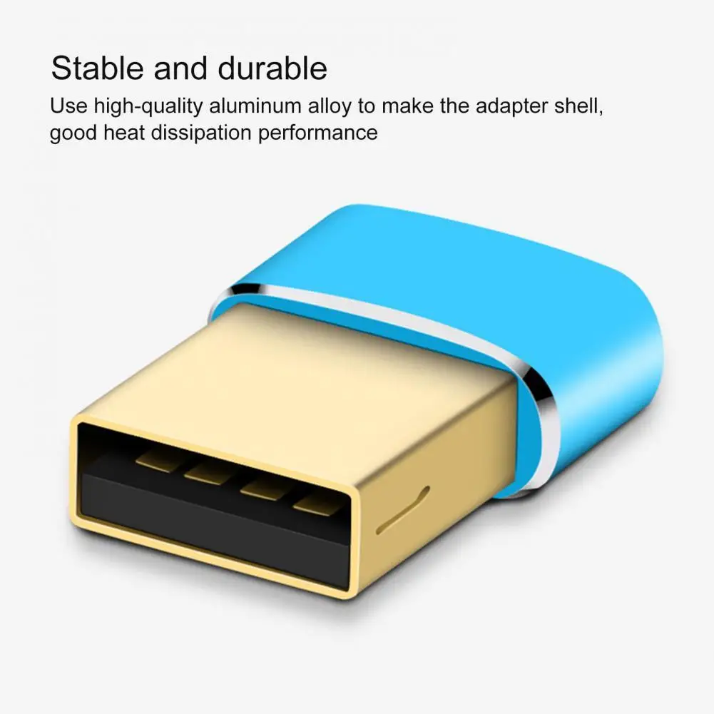 Charger Adapter Charging Data Transmission 2 in 1 USB A to Type-c Female Converter for Mobile Phone
Charger Adapter Charging Data Transmission 2 in 1 USB A to Type-c Female Converter for Mobile Phone