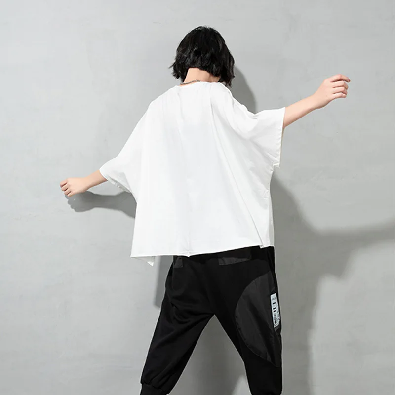 Max LuLu Summer Irregular Design 2021 Tshirts Womens Hip Hop Style Printed Black Tees Ladies O-Neck Short Sleeve Tops Plus Size
Max LuLu Summer Irregular Design 2021 Tshirts Womens Hip Hop Style Printed Black Tees Ladies O-Neck Short Sleeve Tops Plus Size