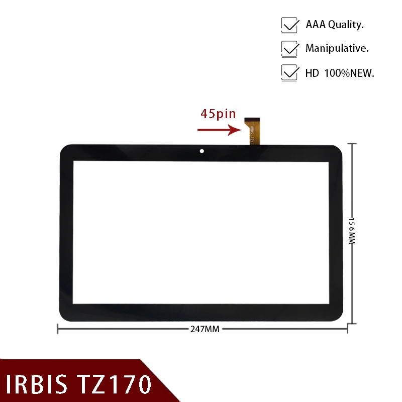 Новый сенсорный экран для планшетов 10 1 дюйма Irbis TZ170 TZ 170 TZ-170 датчик LTE средний