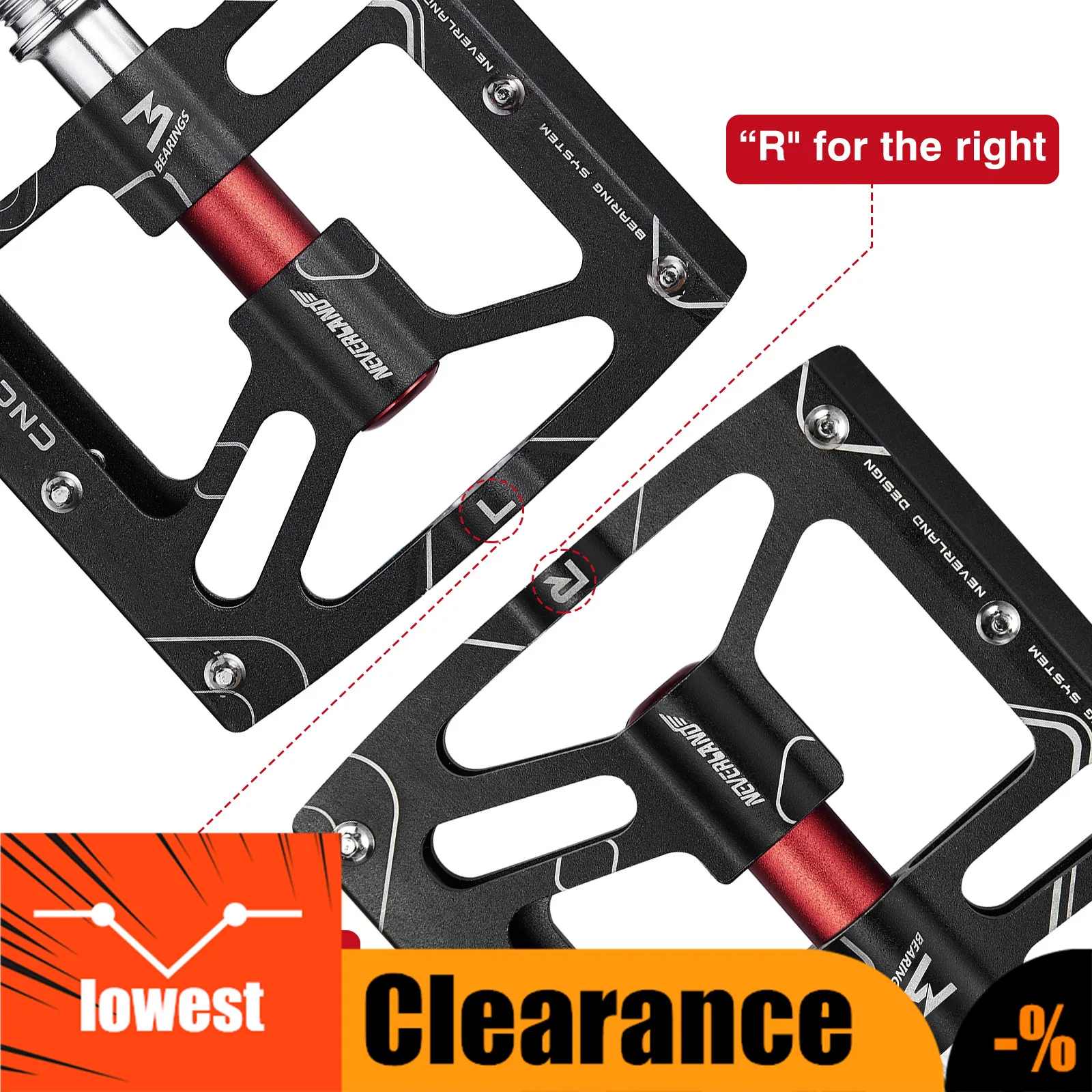 9/16" Spindles Bicycle Pedals Foot Pegs Cycling Aluminium Alloy 3 Sealed Bearings Platform Pedals For BMX Road Casual Touring D
9/16" Spindles Bicycle Pedals Foot Pegs Cycling Aluminium Alloy 3 Sealed Bearings Platform Pedals For BMX Road Casual Touring D