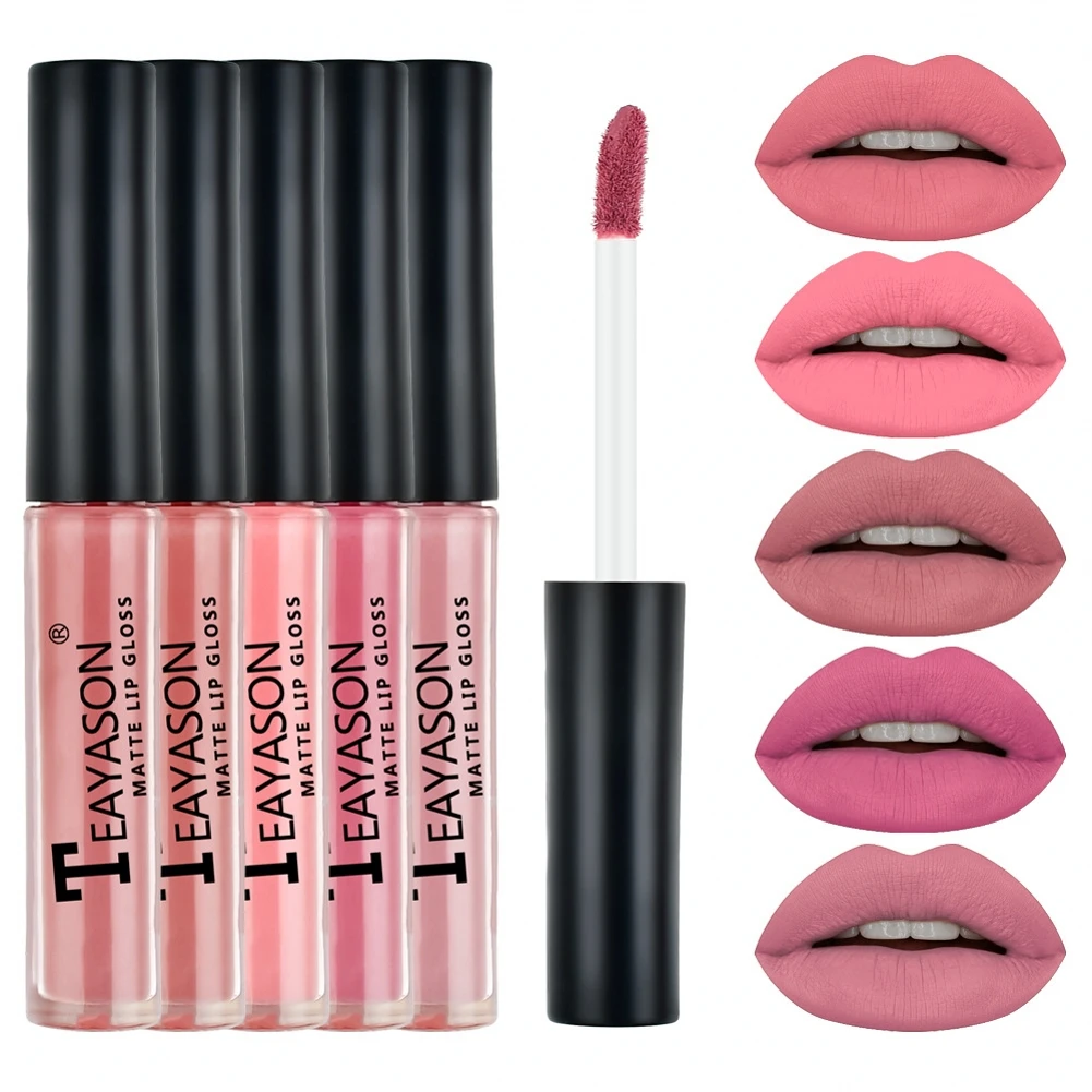 5pcs Matte Liquid Lipstick Set Lip Gloss Waterproof Long Lasting Makeup Lip Tint Cosmetic Beauty
5pcs Matte Liquid Lipstick Set Lip Gloss Waterproof Long Lasting Makeup Lip Tint Cosmetic Beauty