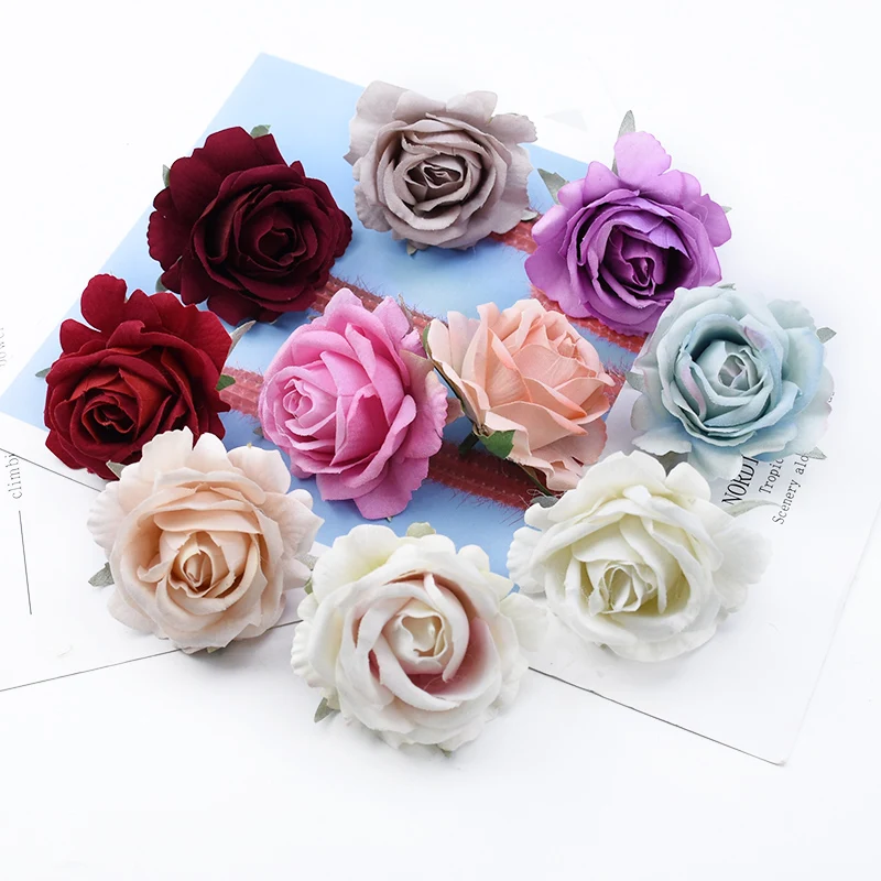 6/10 Pcs 6CM Velvet Roses Head Home Wedding Car Valentine's Day Present Scrapbooking Decorative Flowers Wall Artificial Flowers
6/10 Pcs 6CM Velvet Roses Head Home Wedding Car Valentine's Day Present Scrapbooking Decorative Flowers Wall Artificial Flowers