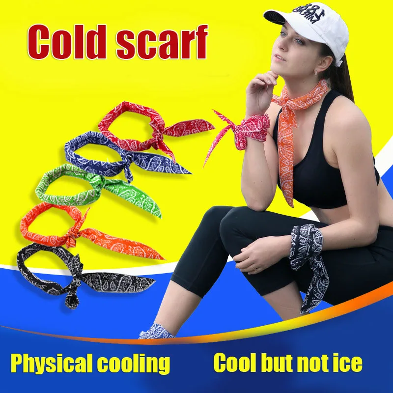 Cool Ice Scarf Headband Ice Scarf Outdoor Ice Belt Sports Headband to Cool Off the Heat Hairband Ice Cool Towel B2Cshop
Cool Ice Scarf Headband Ice Scarf Outdoor Ice Belt Sports Headband to Cool Off the Heat Hairband Ice Cool Towel B2Cshop