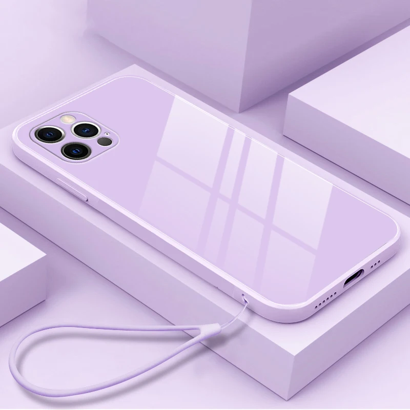 Liquid Glass Shockproof Protection Phone Case For iPhone X XS XR 7 8 11 12 13 Mini Pro Max SE 2020 Ultra- thin Solid Color Cover
Liquid Glass Shockproof Protection Phone Case For iPhone X XS XR 7 8 11 12 13 Mini Pro Max SE 2020 Ultra- thin Solid Color Cover
