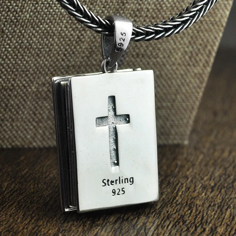 Thai Silver Cross Pendant Holy Bible 925 Sterling Silver Jewelry With Natural Red Garnet Stone Cleansing Metrosexual
Thai Silver Cross Pendant Holy Bible 925 Sterling Silver Jewelry With Natural Red Garnet Stone Cleansing Metrosexual