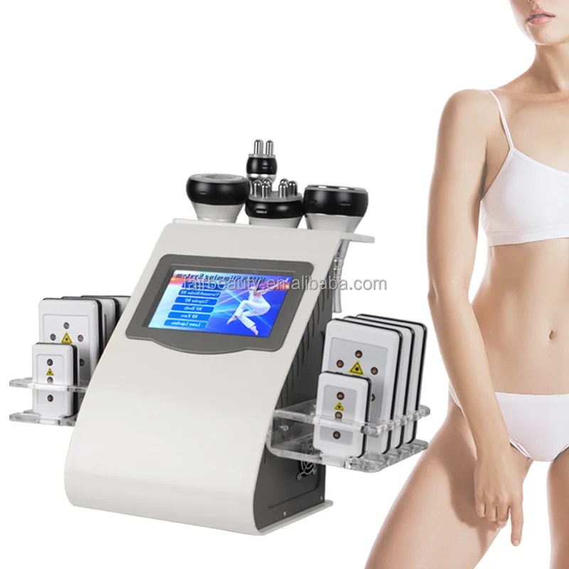 Hot Cellulite Reduction Quality 6 in 1 Ultrasound RF+Vacuum Cavitation Lipolaser Body Slimming Machine Equipment
Hot Cellulite Reduction Quality 6 in 1 Ultrasound RF+Vacuum Cavitation Lipolaser Body Slimming Machine Equipment