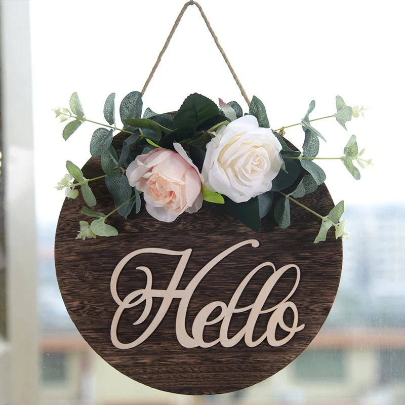 Welcome Sign for Front Door Wooden Hanging Sign Rose Flower Spring and Summer Wreath for Outdoor Front Porch Home Decor
Welcome Sign for Front Door Wooden Hanging Sign Rose Flower Spring and Summer Wreath for Outdoor Front Porch Home Decor