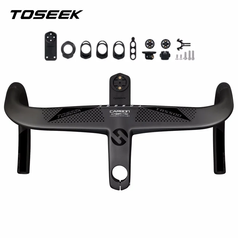 400-440mm Carbon Integrated Road Bike Handle Bar + Computer Mount For Cateye/Bryton/Garmin Cycling Handlebar Accessory Part
400-440mm Carbon Integrated Road Bike Handle Bar + Computer Mount For Cateye/Bryton/Garmin Cycling Handlebar Accessory Part