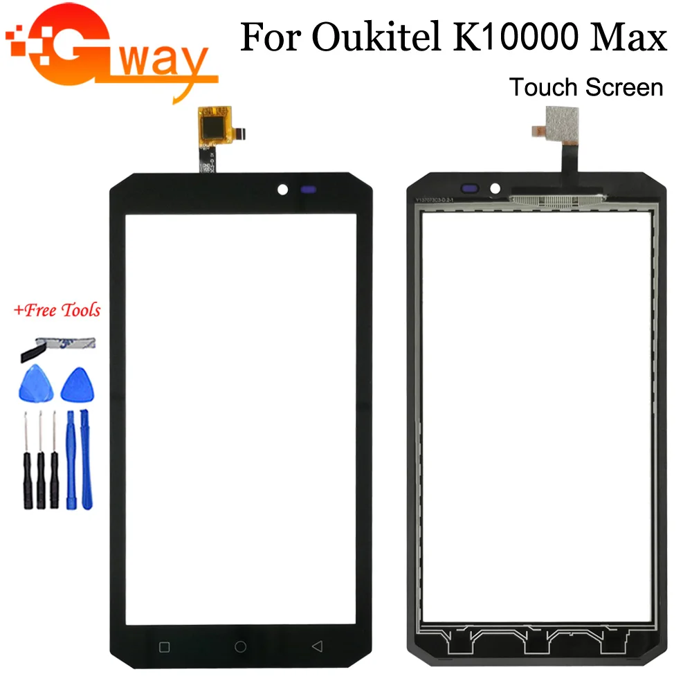 Сенсорный экран стекло для 5 "Oukitel K10000 Max сенсорный дигитайзер панель Переднее