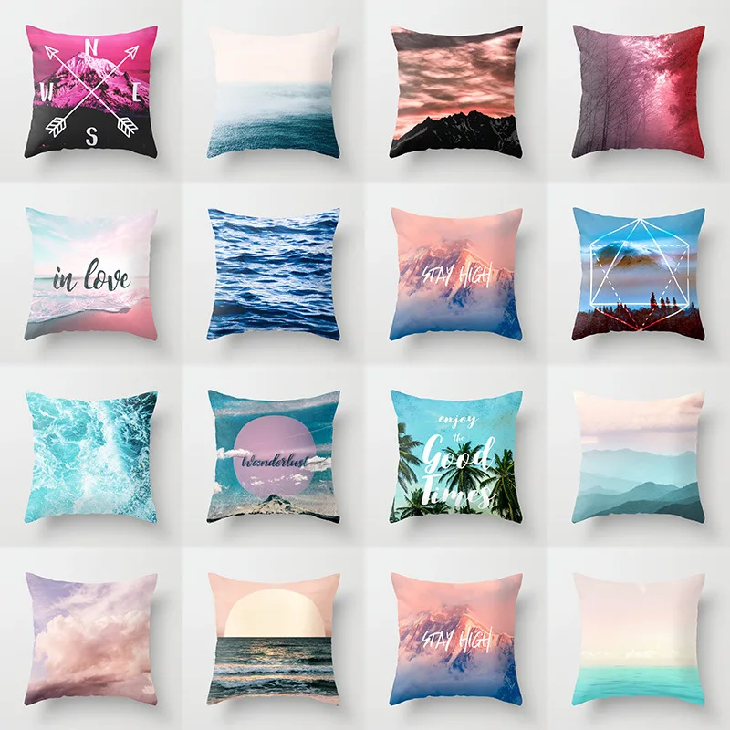 Yaapeet 1pc Wave Printed Cushion Cover Compass Pattern Pillowcase Decorative Gradient Forest Printed Cushion Cover for Sofa
Yaapeet 1pc Wave Printed Cushion Cover Compass Pattern Pillowcase Decorative Gradient Forest Printed Cushion Cover for Sofa