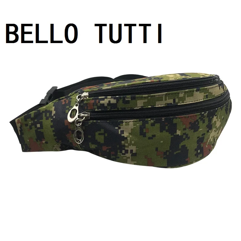 BELLO TUTTI Running Waist Pack Climbing Sport Travel Women Male Adjustable Belt Bags Fashion Phone Pouch Camo Two Zipper Pockets
BELLO TUTTI Running Waist Pack Climbing Sport Travel Women Male Adjustable Belt Bags Fashion Phone Pouch Camo Two Zipper Pockets