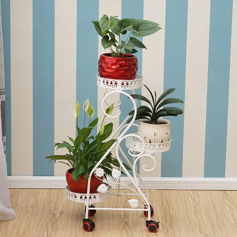 Wrought iron flower rack multi-layer indoor balcony floor pot home green dill hanging orchid shelf
Wrought iron flower rack multi-layer indoor balcony floor pot home green dill hanging orchid shelf