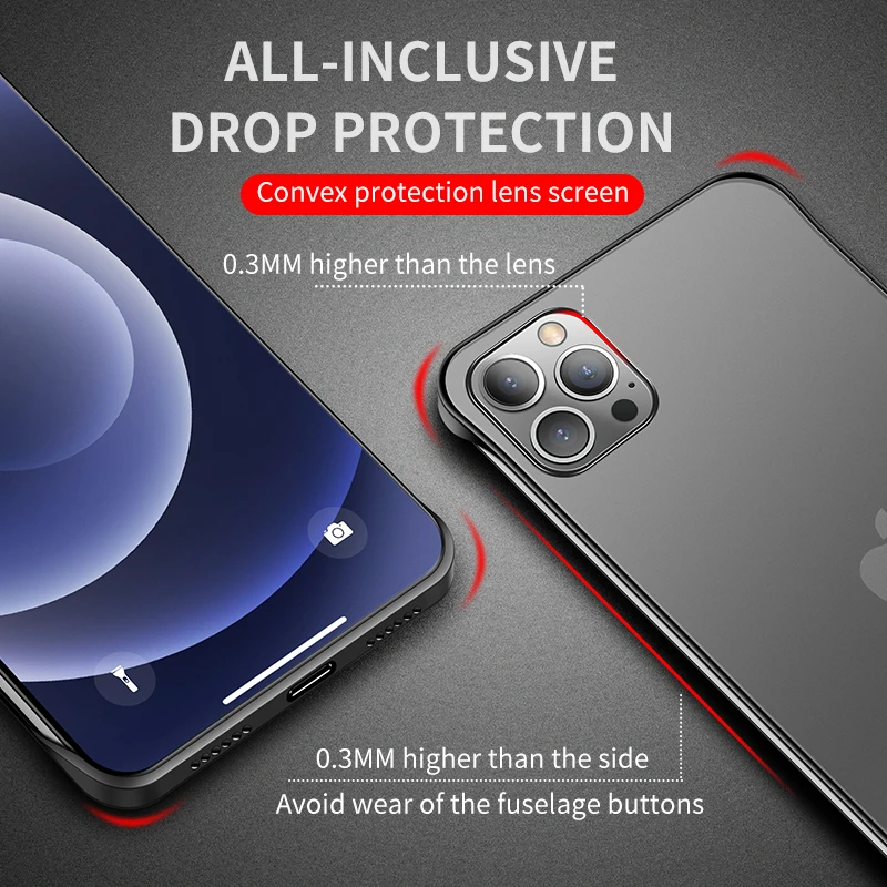 iHaitun Luxury Borderless Frosted Phone Cases For iPhone 11 Pro Max Case Frameless Solid Phone Back Cover For iPhone 11Pro Max
iHaitun Luxury Borderless Frosted Phone Cases For iPhone 11 Pro Max Case Frameless Solid Phone Back Cover For iPhone 11Pro Max
