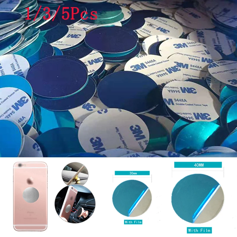 1/3/5pcs 30*30*0.3/40*40*0.3mm Metal Sticker Plate Double-sided Adhesive Iron Sheet for Magnetic Car Phone Holder Stand Bracket
1/3/5pcs 30*30*0.3/40*40*0.3mm Metal Sticker Plate Double-sided Adhesive Iron Sheet for Magnetic Car Phone Holder Stand Bracket