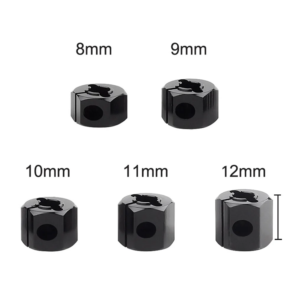 4pcs Thickness 8/9/10/11/12mm Aluminum Wheel 12mm Hex Mount Hole 4mm For RC Car 1/10 Traxxas SCX10 RC4WD D90 Slash Upgrade Parts
4pcs Thickness 8/9/10/11/12mm Aluminum Wheel 12mm Hex Mount Hole 4mm For RC Car 1/10 Traxxas SCX10 RC4WD D90 Slash Upgrade Parts