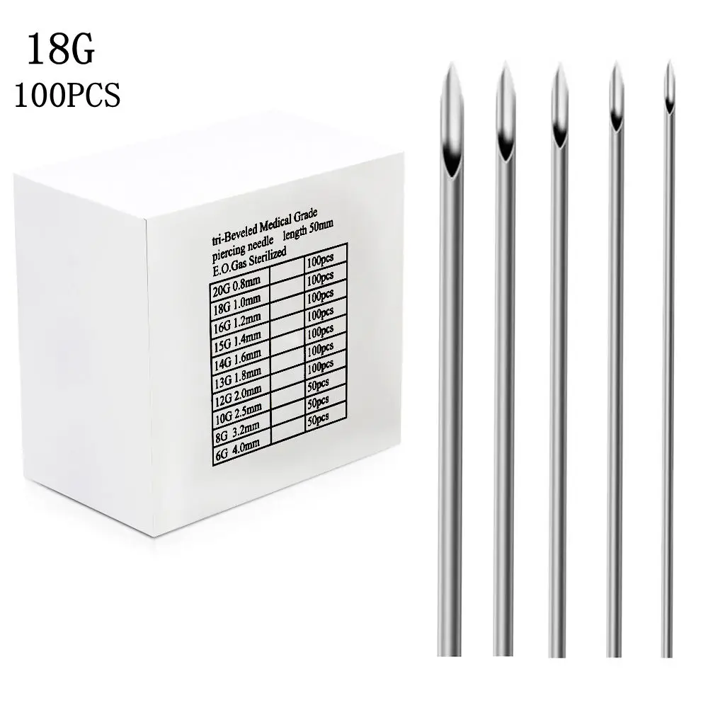 Piercing Needles Body Piercing Tool Kit Needle Sterilized Disposable for Surgical Steel Lip Eyebrow Tongue Body Jewelry Supplies
Piercing Needles Body Piercing Tool Kit Needle Sterilized Disposable for Surgical Steel Lip Eyebrow Tongue Body Jewelry Supplies