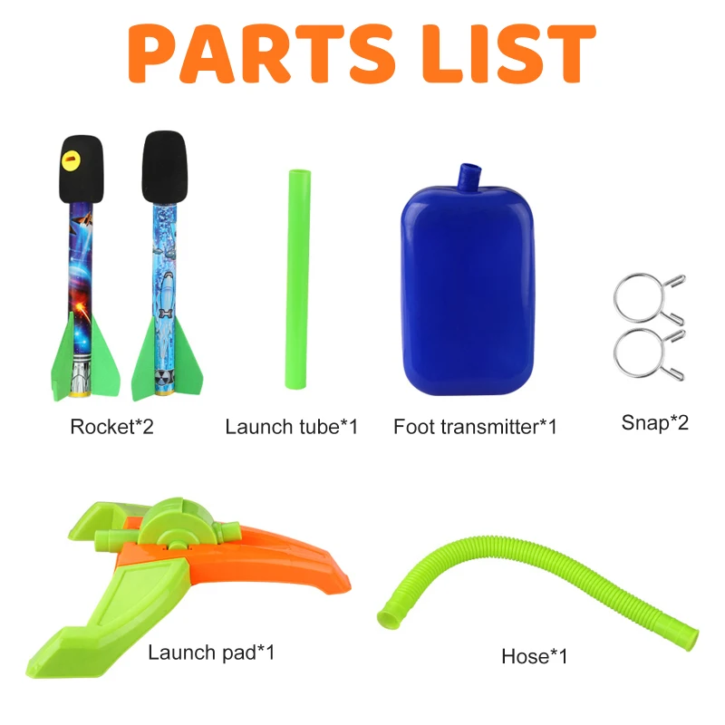 Stomp Rocket Jr. Glow Rocket 2 Rockets And Toy Rocket Launcher - Outdoor Rocket Toy Gift For Boys And Girls Ages 3 Years And Up
Stomp Rocket Jr. Glow Rocket 2 Rockets And Toy Rocket Launcher - Outdoor Rocket Toy Gift For Boys And Girls Ages 3 Years And Up
