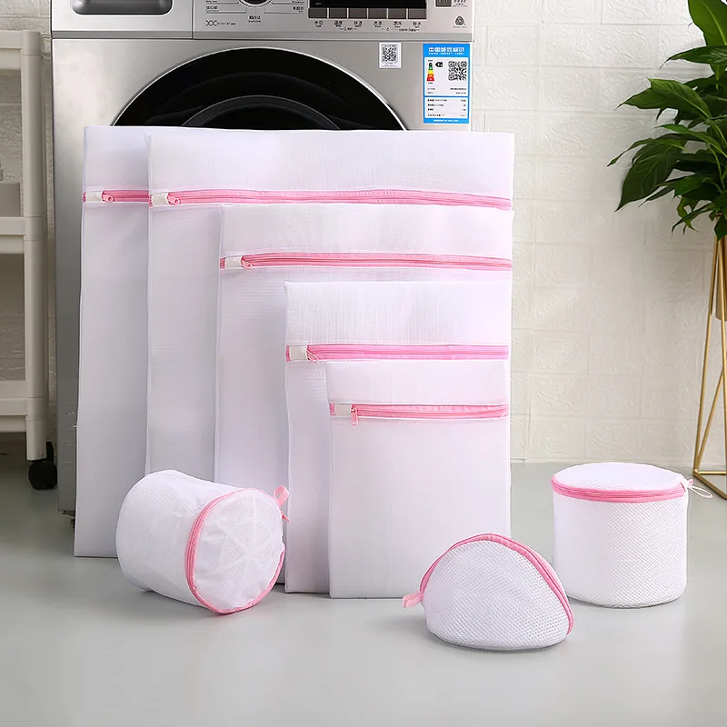 11 Size Mesh Laundry Bag Polyester Home Organizer Coarse Net Laundry Basket Laundry Bags for Washing Machines Mesh Bra Bag
11 Size Mesh Laundry Bag Polyester Home Organizer Coarse Net Laundry Basket Laundry Bags for Washing Machines Mesh Bra Bag