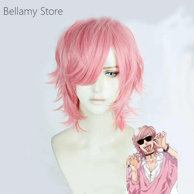 Ayato Yuri Yarichin Bitch Bu Club Pink Curly Wig Cosplay Hair Wigs Halloween +Wig Cap
Ayato Yuri Yarichin Bitch Bu Club Pink Curly Wig Cosplay Hair Wigs Halloween +Wig Cap