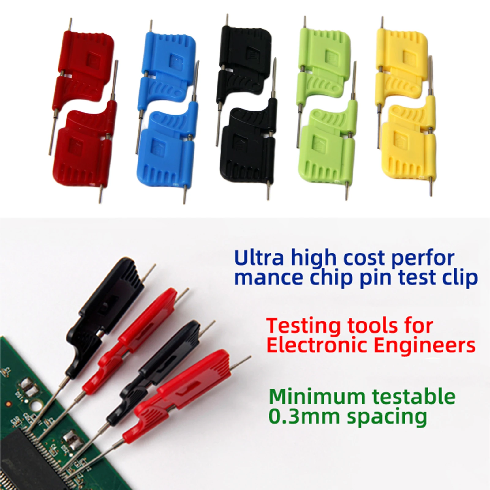 SDK08 Test Clip Ultra Small Clip Micro IC Clamp TSOP MSOP QFP TQFP LQFP SMD IC Test Chip Mini Chips Adapters Socket
SDK08 Test Clip Ultra Small Clip Micro IC Clamp TSOP MSOP QFP TQFP LQFP SMD IC Test Chip Mini Chips Adapters Socket
