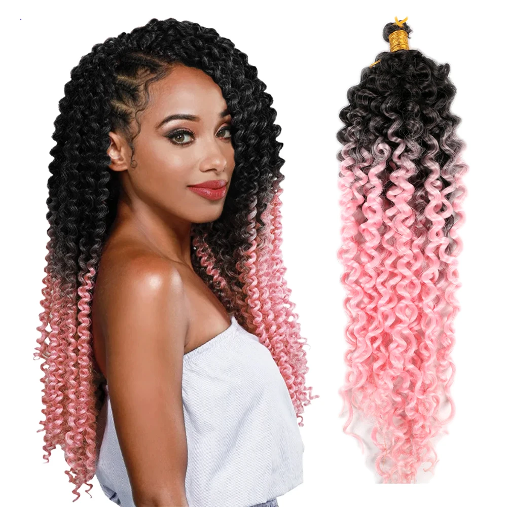 Natifath Ombre Kinky Curly Water Wave Crochet Braiding Hair Deep Wave Passion Twist Synthetic Hair Extensions for Women
Natifath Ombre Kinky Curly Water Wave Crochet Braiding Hair Deep Wave Passion Twist Synthetic Hair Extensions for Women
