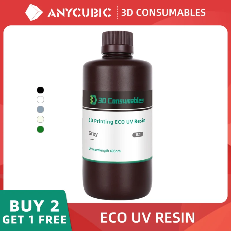 {Купите 2 и получите 1 бесплатно} ANYCUBIC-3D расходные материалы для 3D печати ECO UV смола для LCD 3D принтеров материал для 3D печати Photon Mono X
{Купите 2 и получите 1 бесплатно} ANYCUBIC-3D расходные материалы для 3D печати ECO UV смола для LCD 3D принтеров материал для 3D печати Photon Mono X