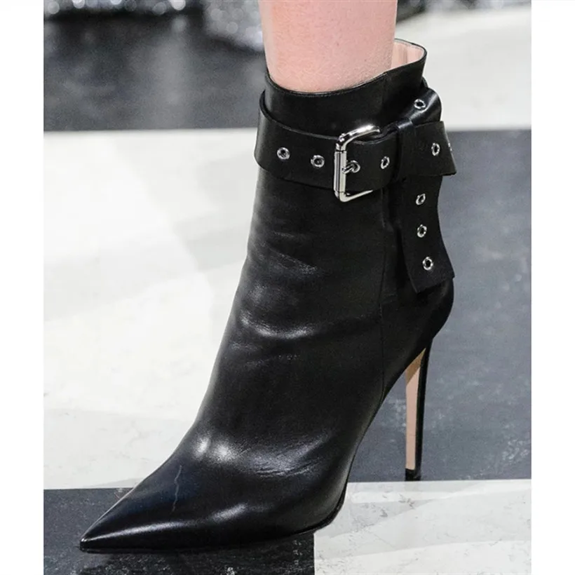 Mkkhou fashion short boots women's fall 2020 new black pointed belt buckle high heel boots women's Boots Size 36-47
Mkkhou fashion short boots women's fall 2020 new black pointed belt buckle high heel boots women's Boots Size 36-47
